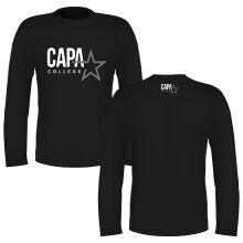 CAPA (long) T-Shirt - BLACK